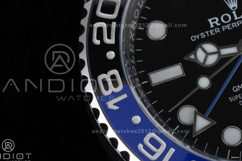 SS Edition Master 1:1 New II Oyster 126710 Bracelet SH3285 BLNR On ARF GMT V2 Best Batman 904L 0319